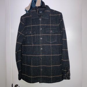 3 item bundle for $15 - Express men’s size small button jacket, plaid